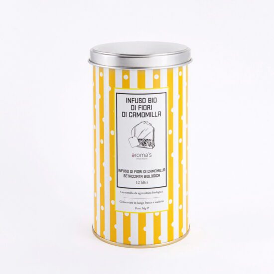 Infuso bio di fiori di camomilla
